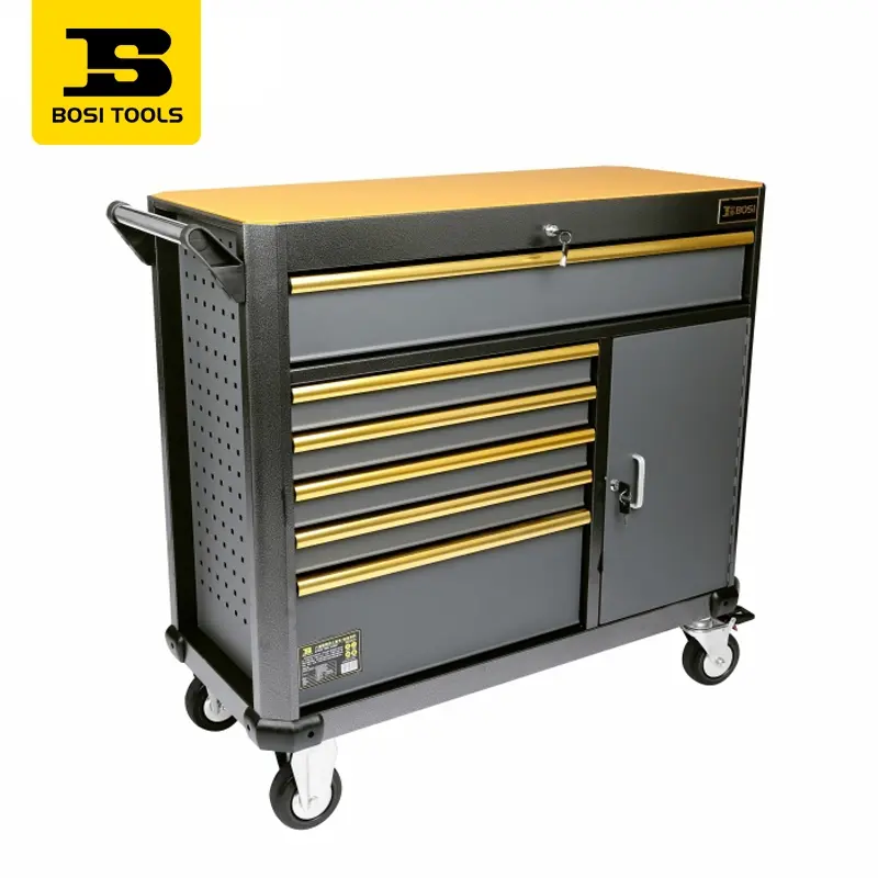 Eight Drawer Cabinet Shaped Tool လှည်း